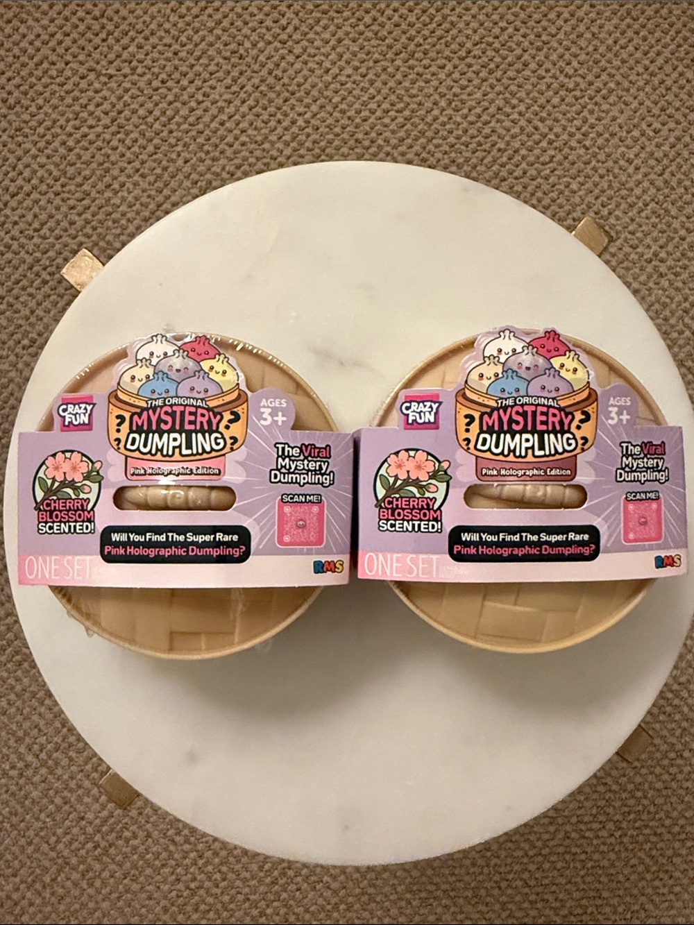 RMS Viral Mystery Dumpling Pink Holographic Edition Cherry Blossom Scented